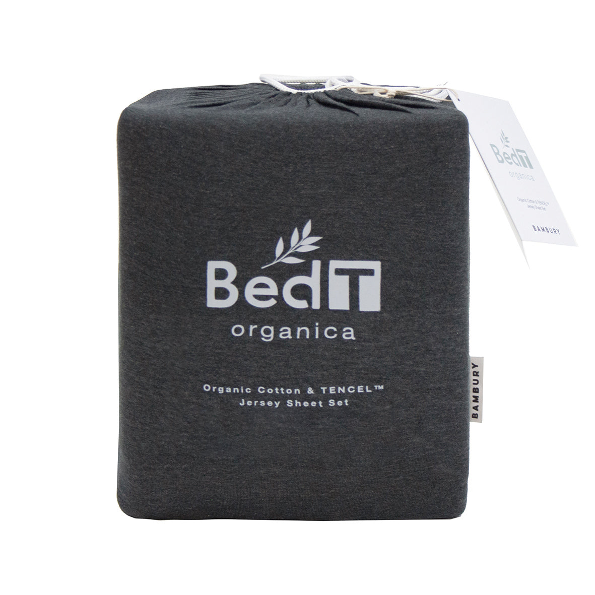 Bambury BedT Organica Sheet Set - Charcoal