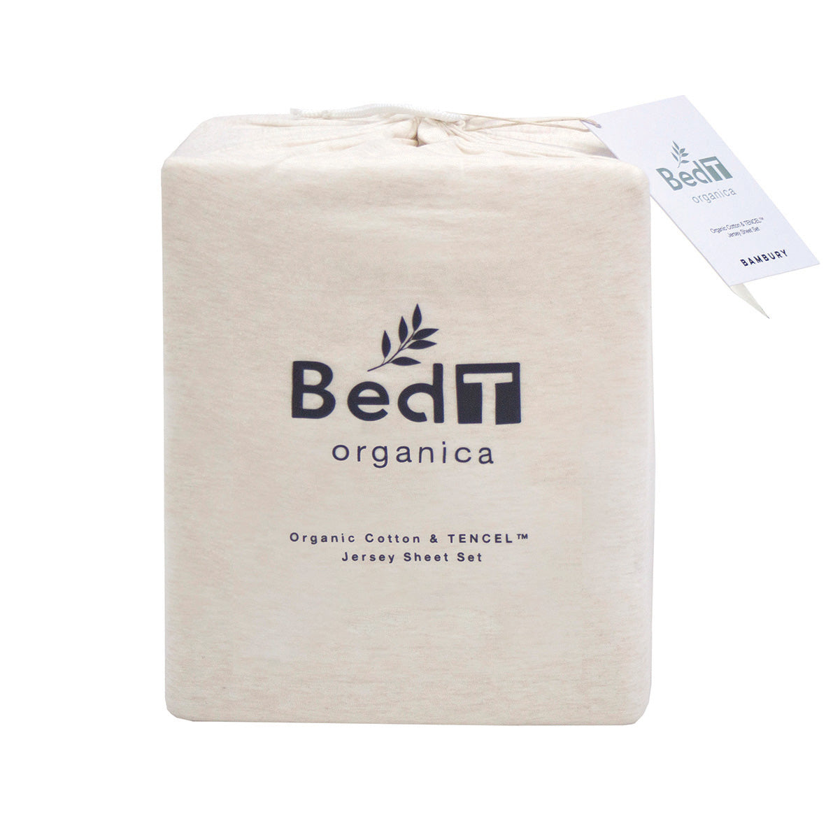 Bambury BedT Organica Sheet Set - Stone