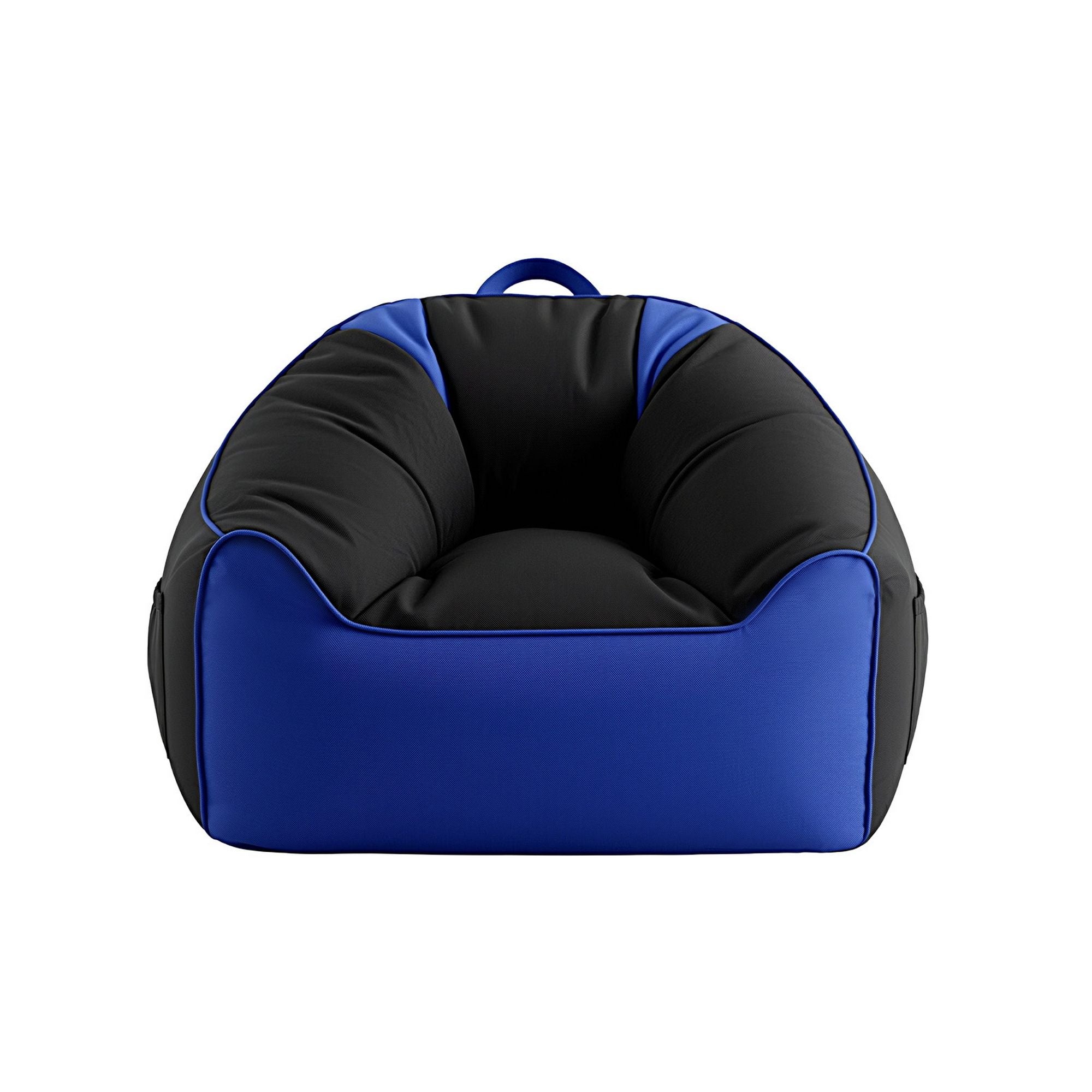 Artiss Gaming Bean Bag Chair Cover with Pockets, Cup Holder, Headphone Hanger