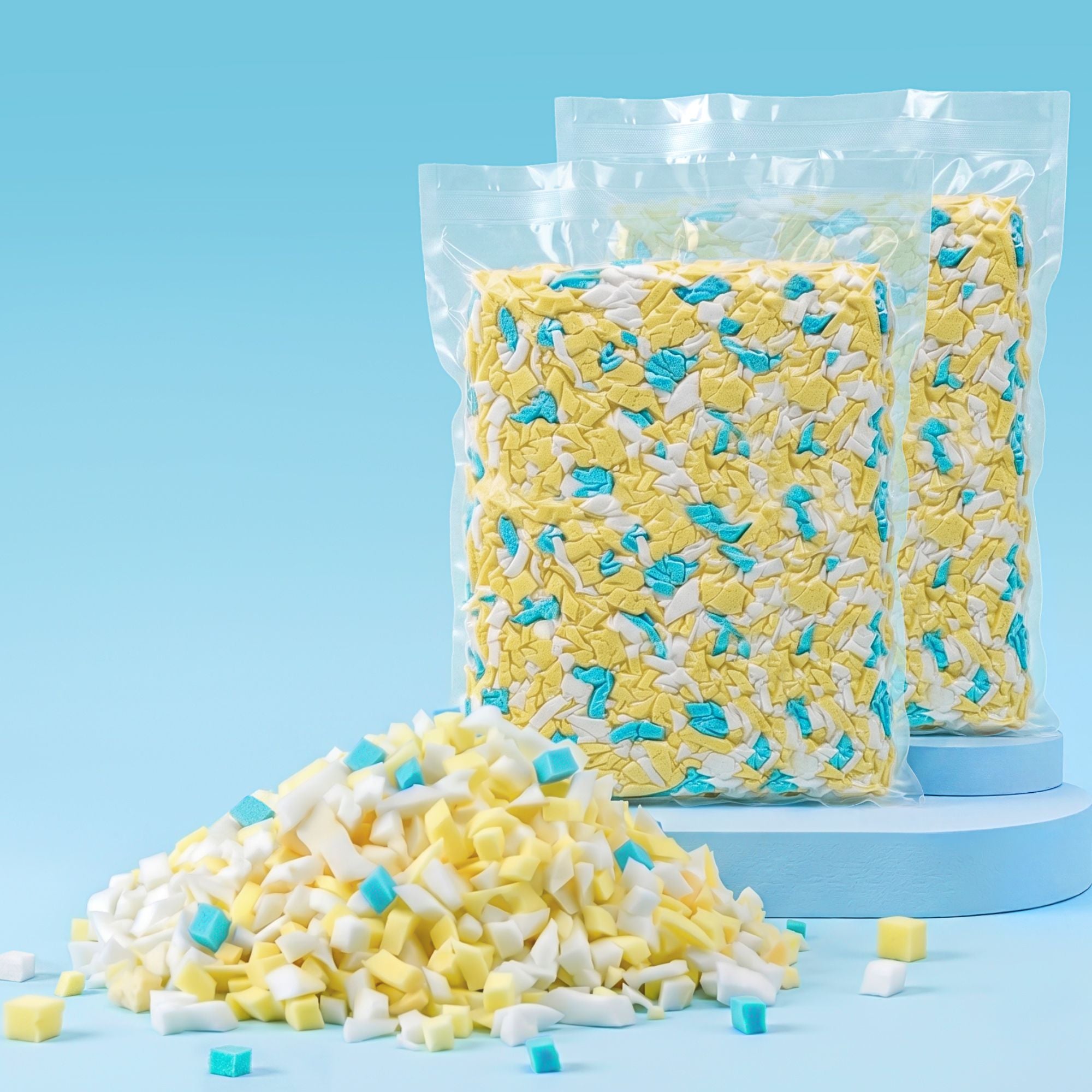 Artiss 4.4KG Bean Bag Filler Shredded Memory Foam Pillow Stuffing Fill