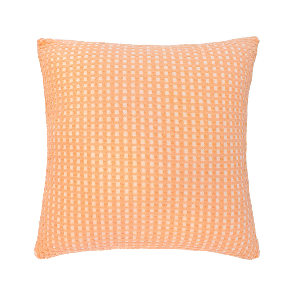 Bambury Dora Square Cushion - Peach