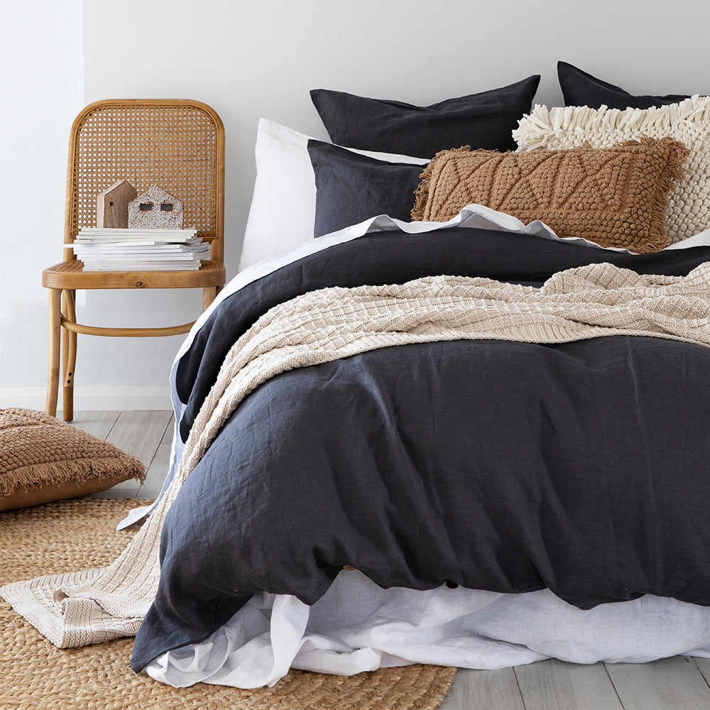 Bambury French Flax Linen Quilt Cover Set
