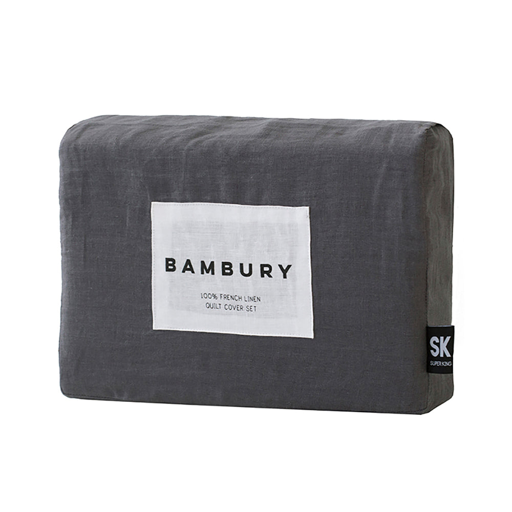 Bambury French Flax Linen Quilt Cover Set