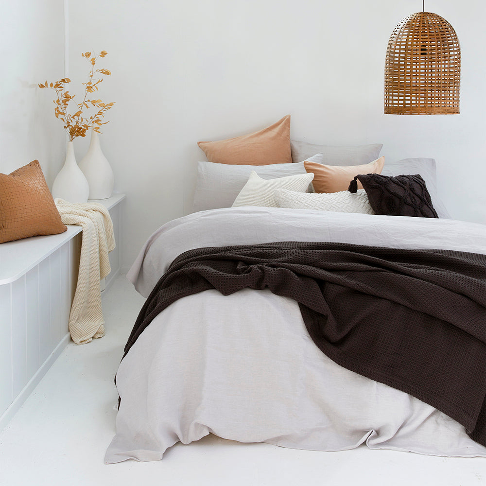 Bambury French Flax Linen Quilt Cover Set