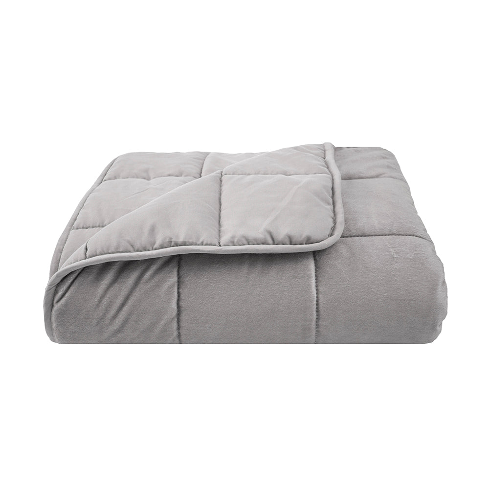 Bambury Weighted Blanket – Grey Single Size 140x210cm