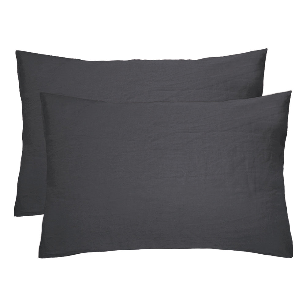 Bambury French Flax Linen Pillowcase Pairs