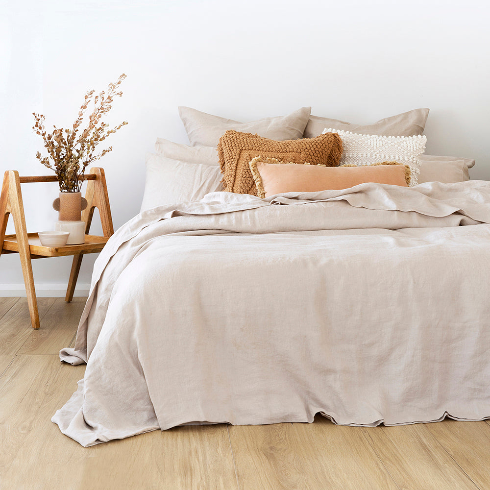 Bambury French Flax Linen Quilt Cover Set