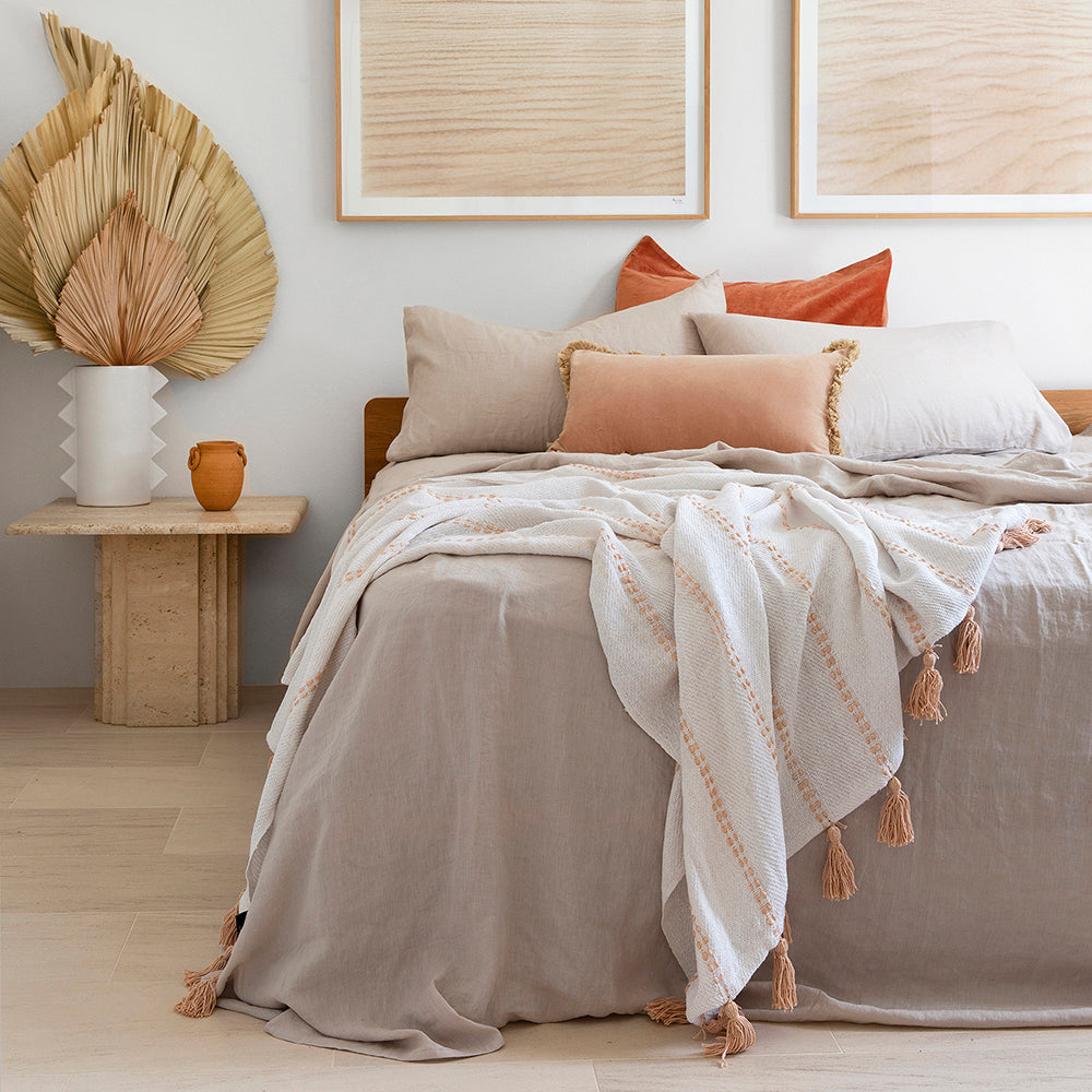 Bambury French Flax Linen Quilt Cover Set