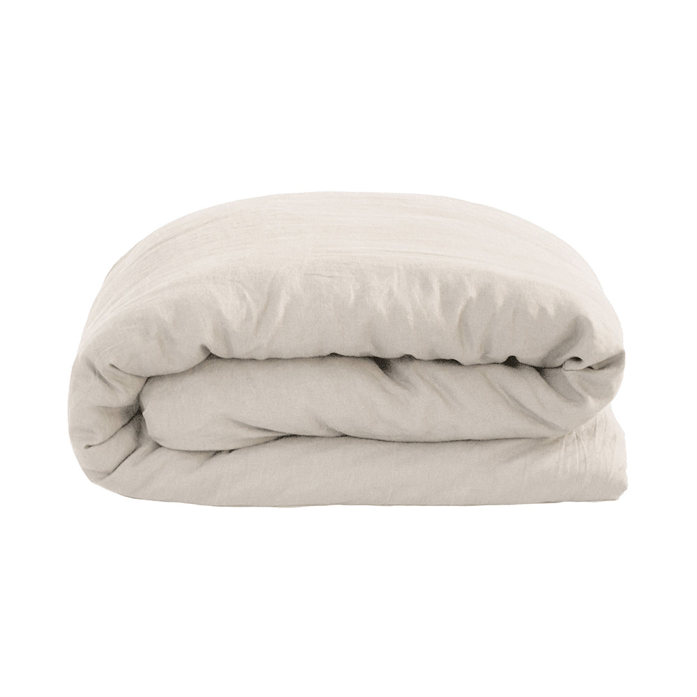 Bambury French Flax Linen Quilt Cover Set