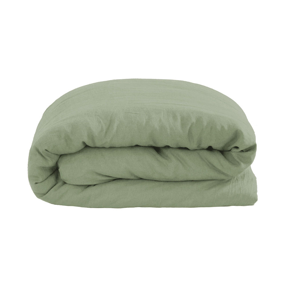 Bambury French Flax Linen Quilt Cover Set