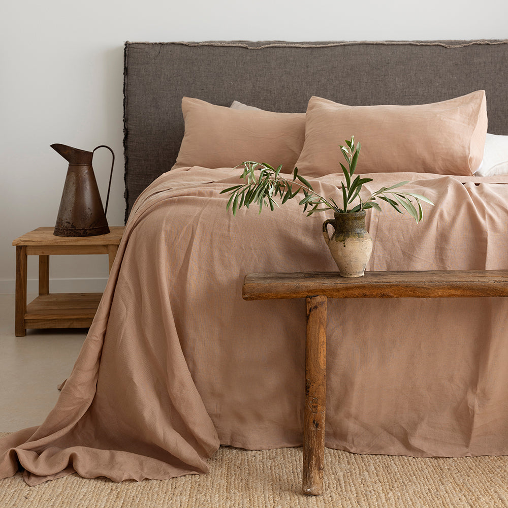 Bambury French Flax Linen Pillowcase Pairs