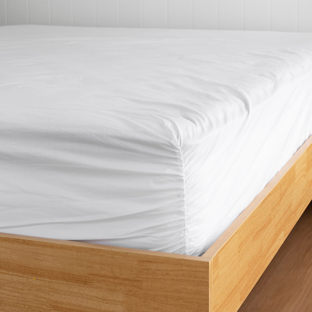 Bambury Tru Fit Sheet Set - White