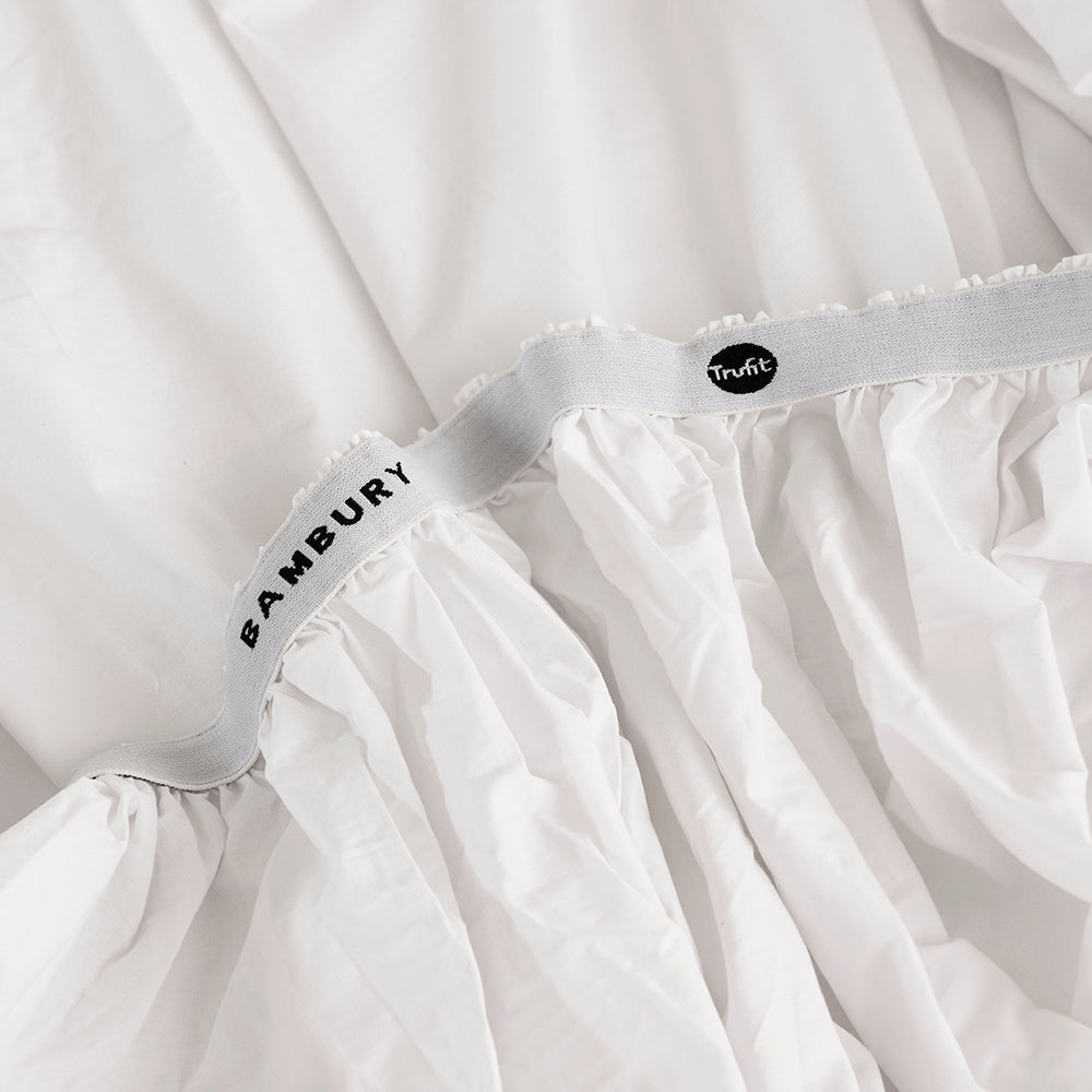 Bambury Tru Fit Sheet Set - White