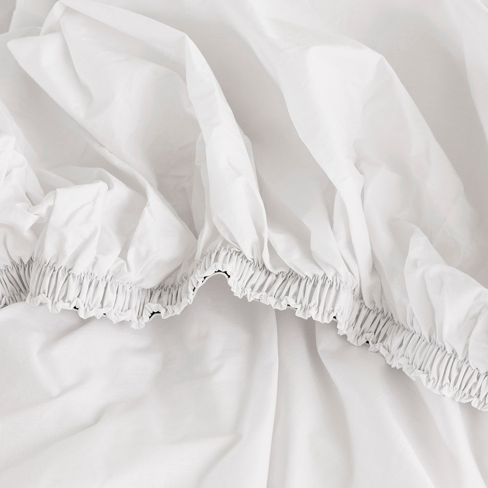 Bambury Tru Fit Sheet Set - White