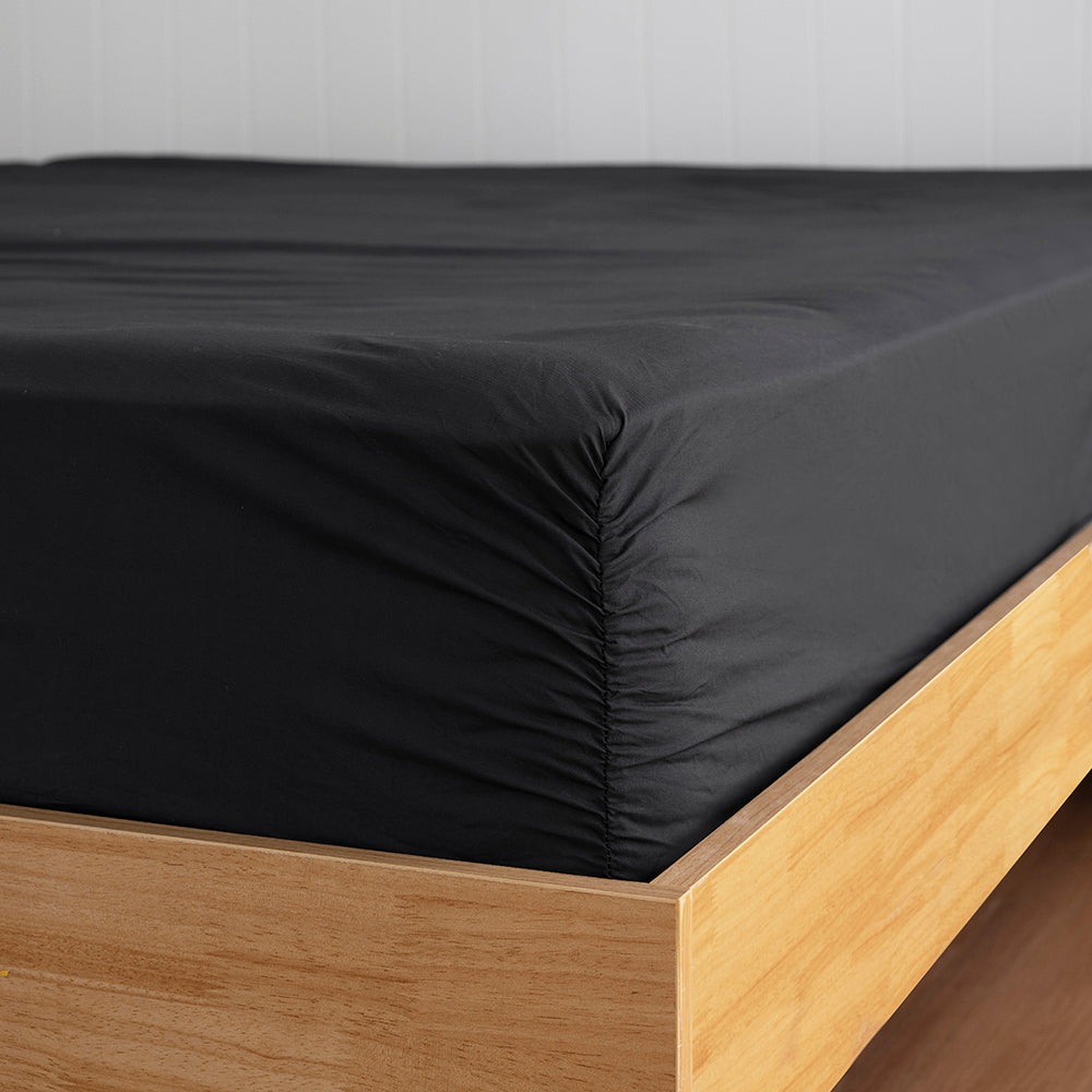Bambury Tru Fit Sheet Set - Charcoal