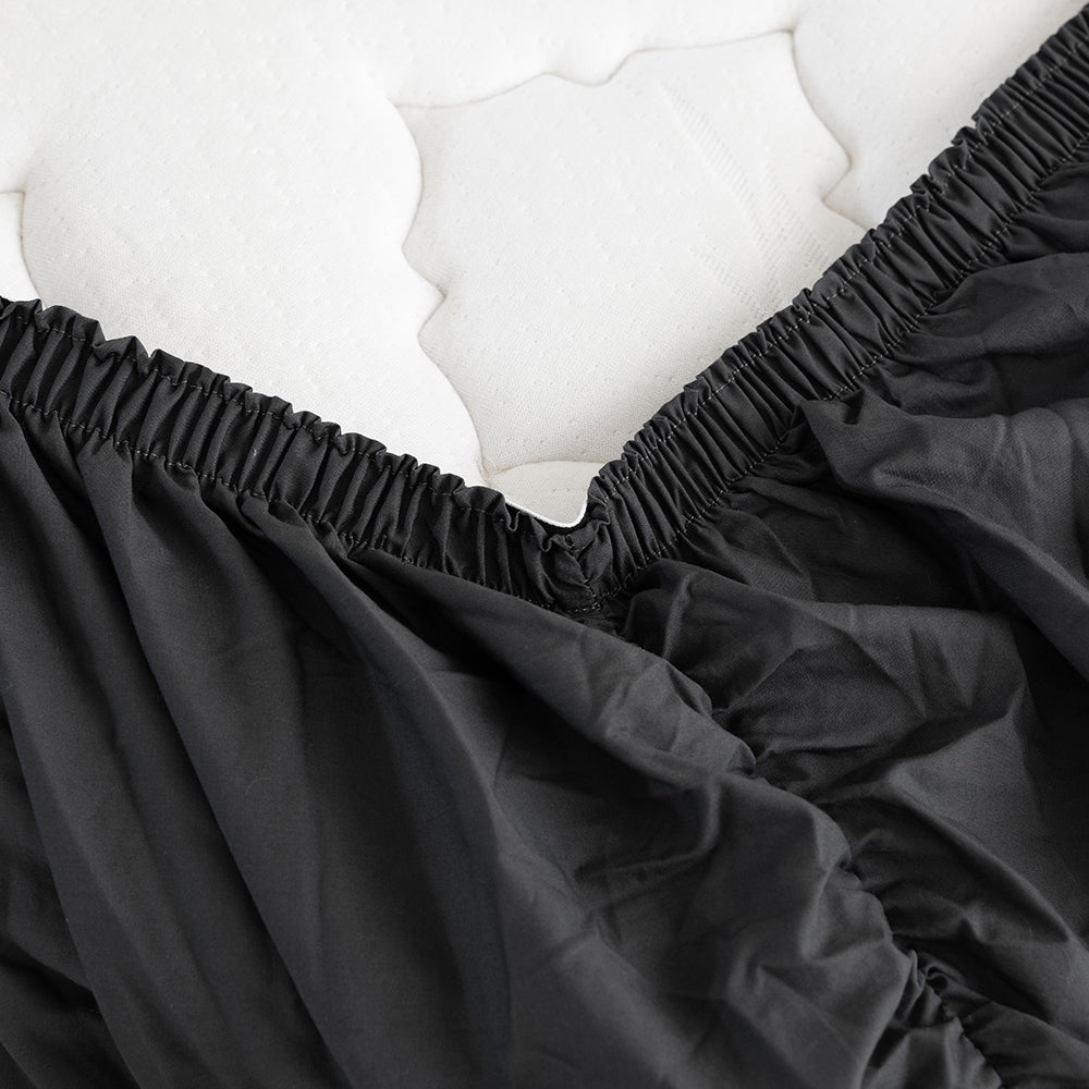 Bambury Tru Fit Sheet Set - Charcoal