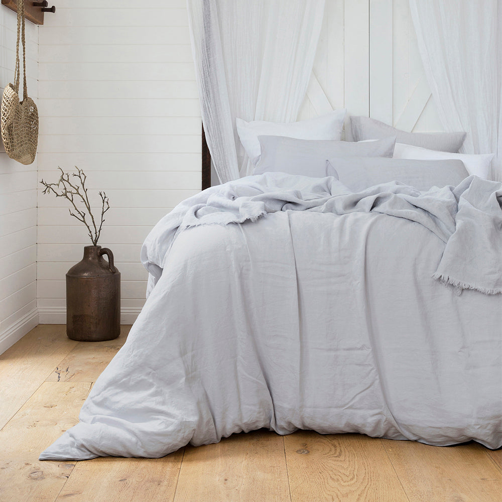 Bambury French Flax Linen Quilt Cover Set