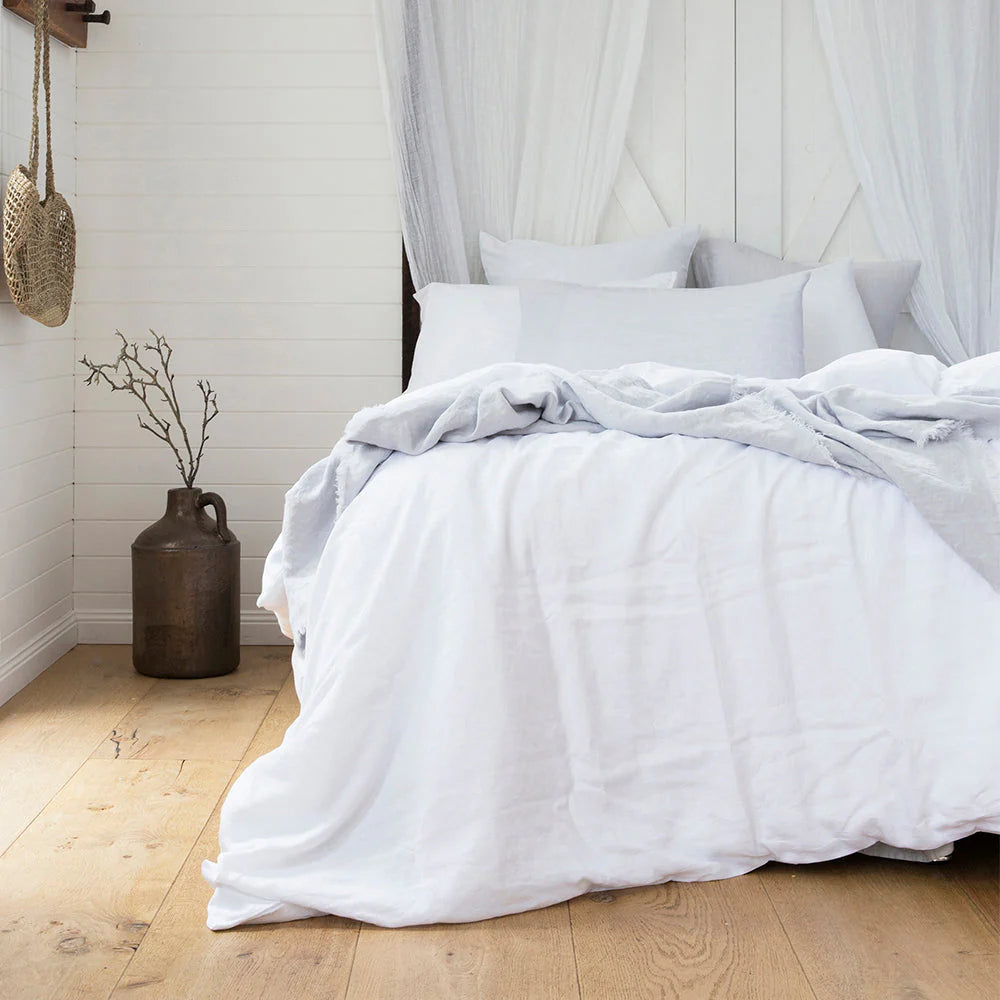 Bambury French Flax Linen Quilt Cover Set