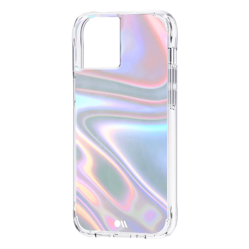 Case-Mate Soap Bubble Antimicrobial Case for iPhone 13 Series - Iridescent