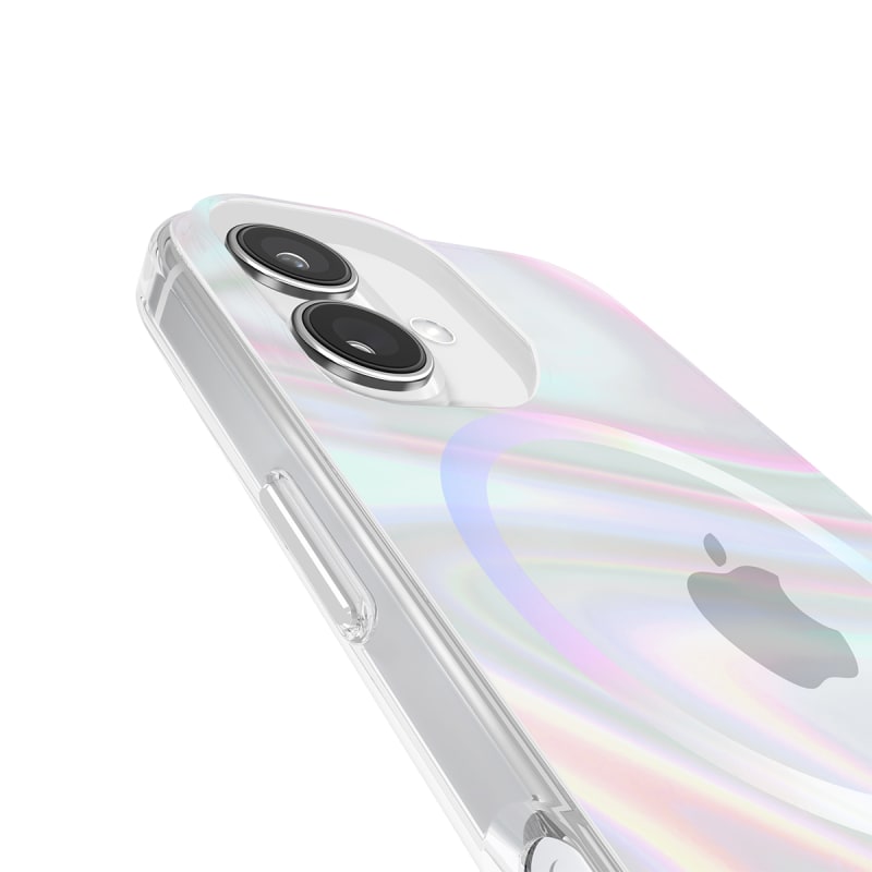 Case-Mate Soap Bubble MagSafe Case for iPhone 16/15/14/13 – Iridescent