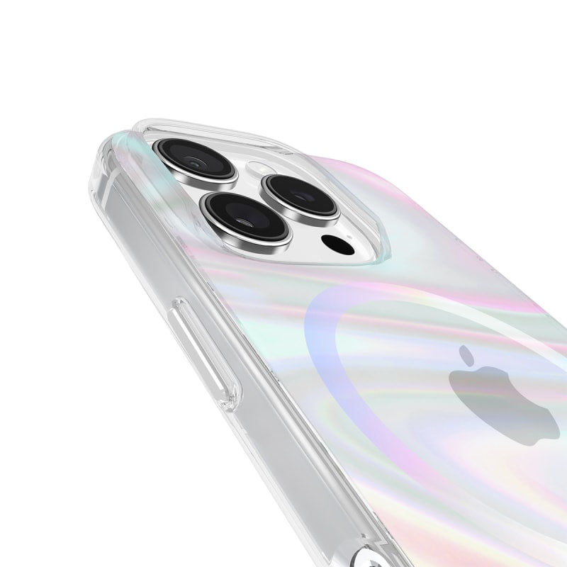 Case-Mate Soap Bubble MagSafe Case for iPhone 16/15/14/13 – Iridescent