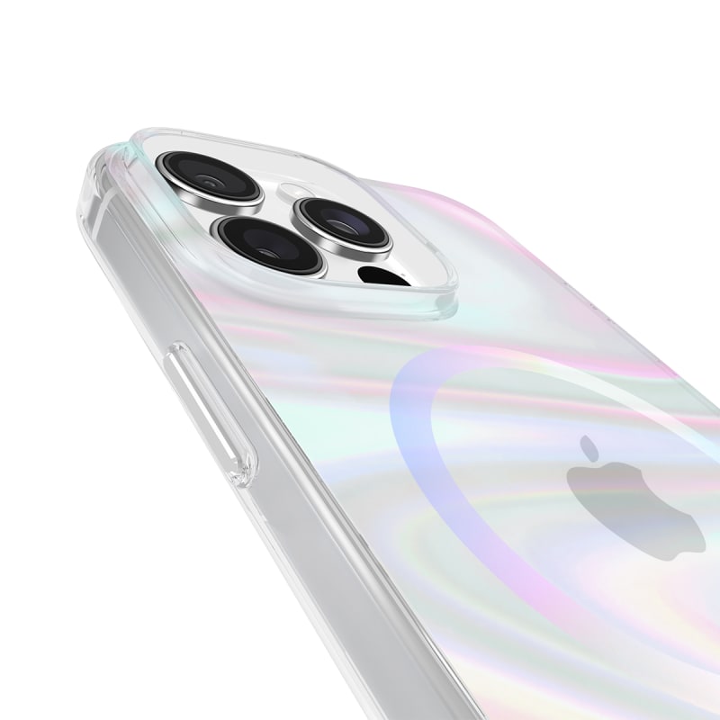 Case-Mate Soap Bubble MagSafe Case for iPhone 16/15/14/13 – Iridescent