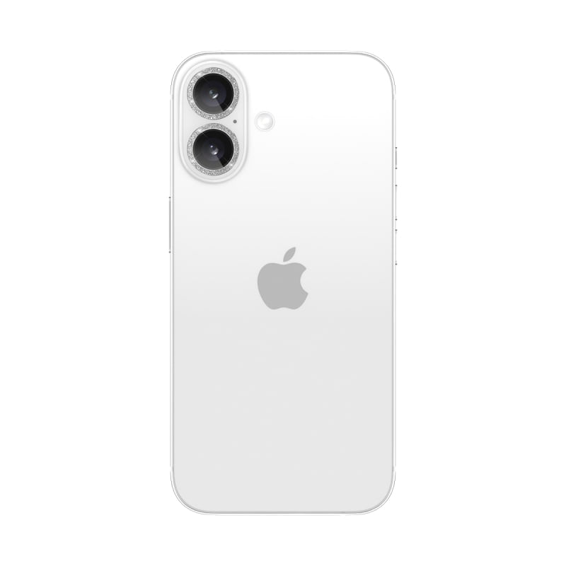 Case-Mate Aluminum Lens Protector for iPhone 15 & 16 Series – Black & Twinkle