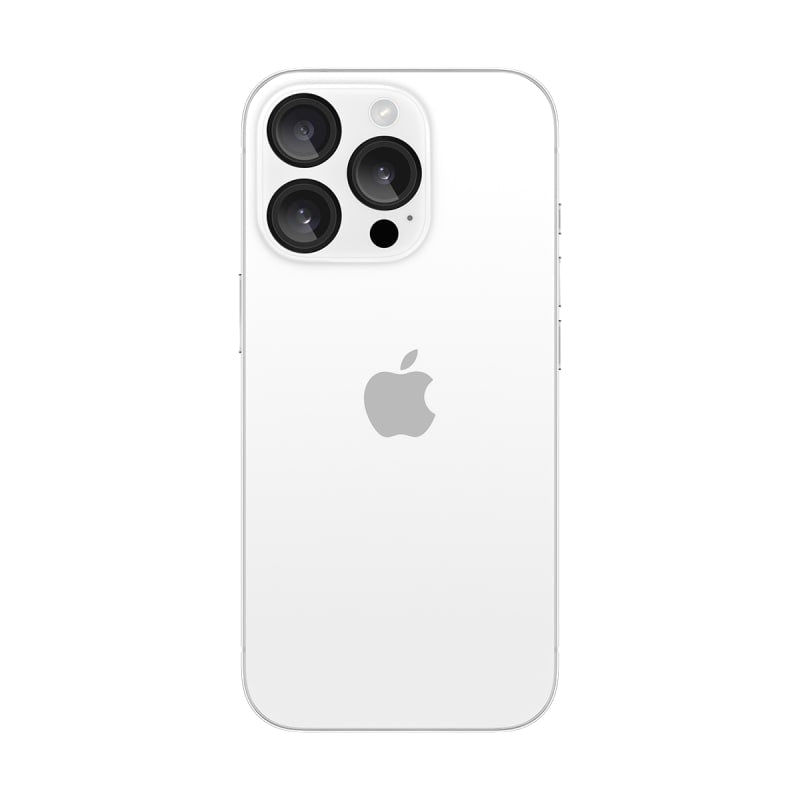 Case-Mate Aluminum Lens Protector for iPhone 15 & 16 Series – Black & Twinkle