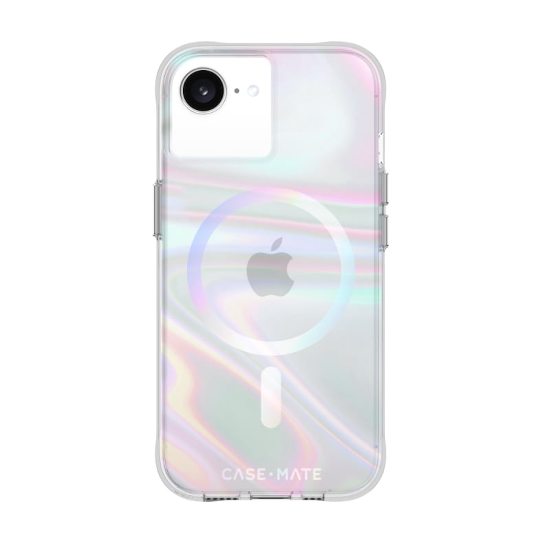 Case-Mate Soap Bubble MagSafe Case for iPhone 16/15/14/13 – Iridescent