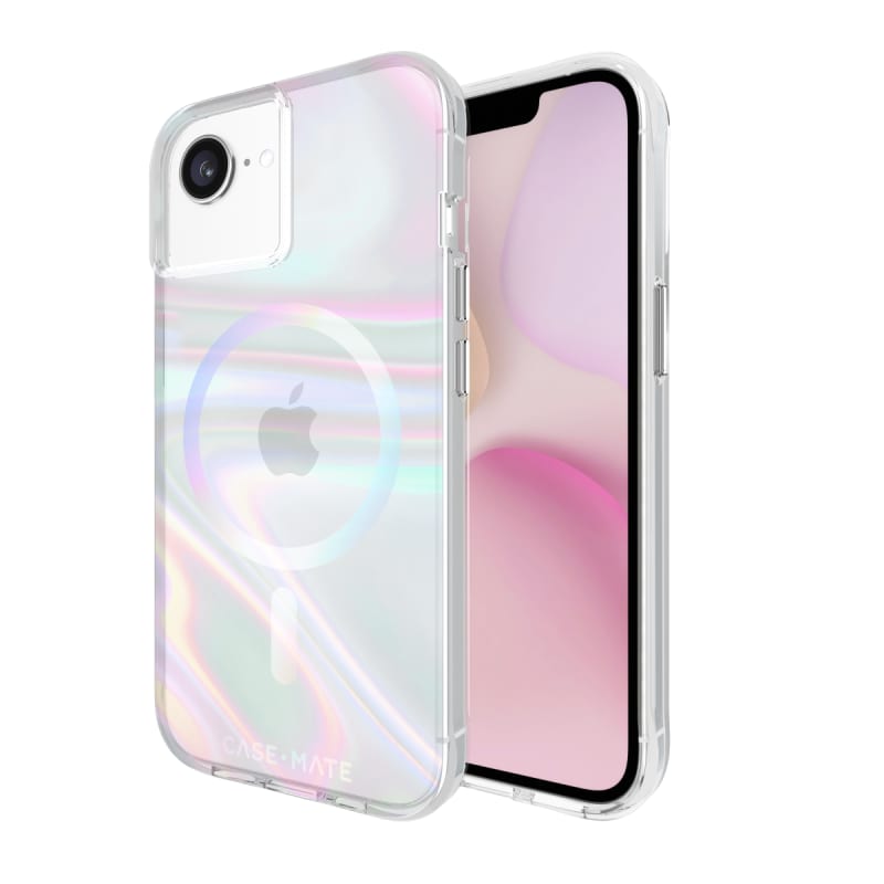 Case-Mate Soap Bubble MagSafe Case for iPhone 16/15/14/13 – Iridescent