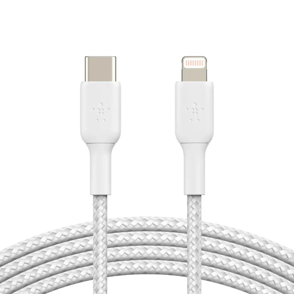 Belkin BOOSTCHARGE USB-C to Lightning Braided Cable For Apple devices