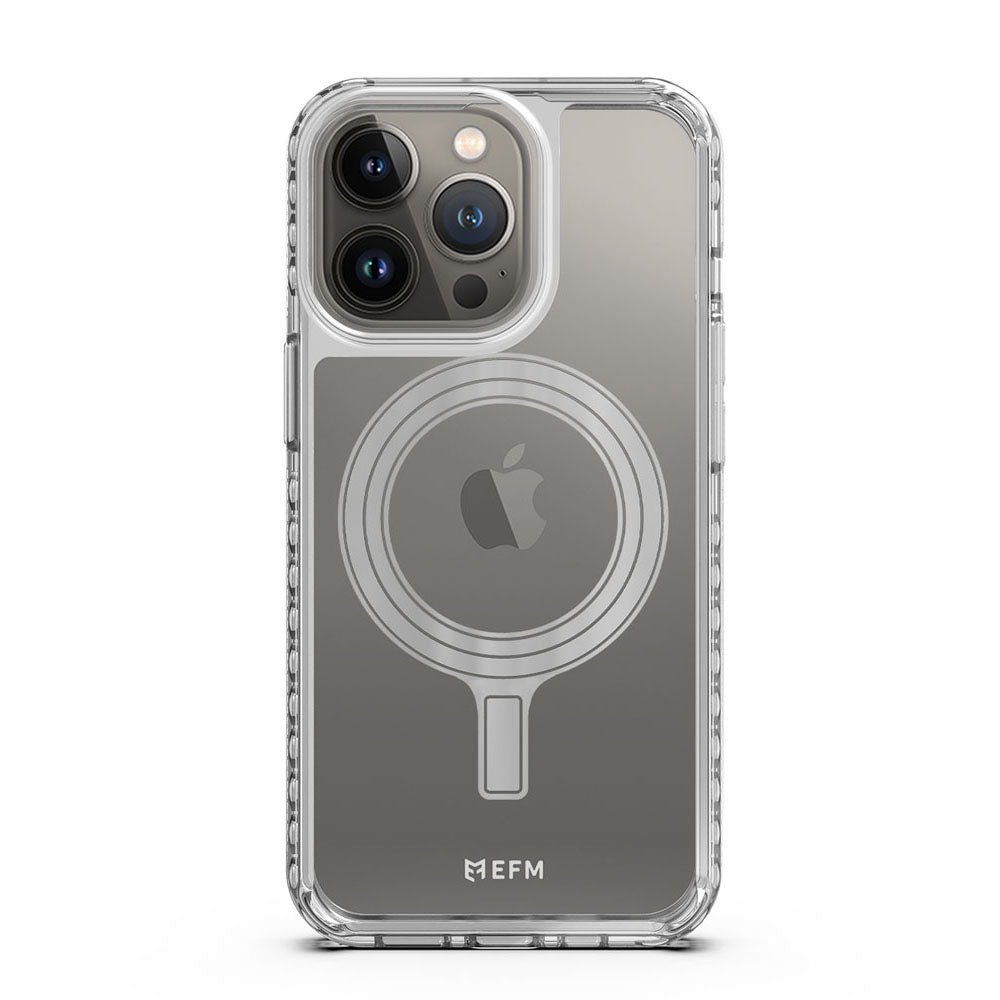 EFM Zurich Flux Case Armour with MagSafe for iPhone 13 Pro – Frost Clear