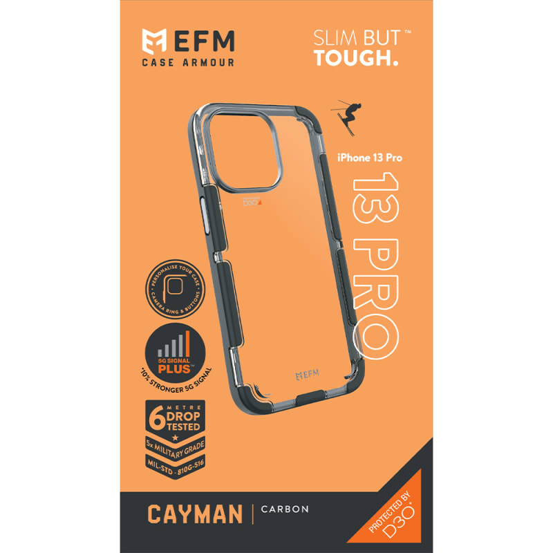EFM Cayman Case Armour with D3O 5G Signal Plus for iPhone 13 & 14 Series