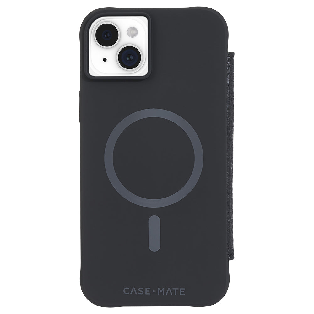 Case-Mate Wallet Folio MagSafe CaseFor iPhone 15 Plus - Black