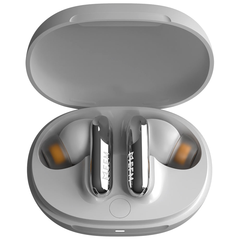 EFM Chicago TWS EarbudsWith Advanced Active Noise Cancelling - White