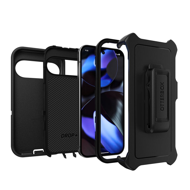 OtterBox Defender Rugged Cases for Google Pixel 9 Series - Black