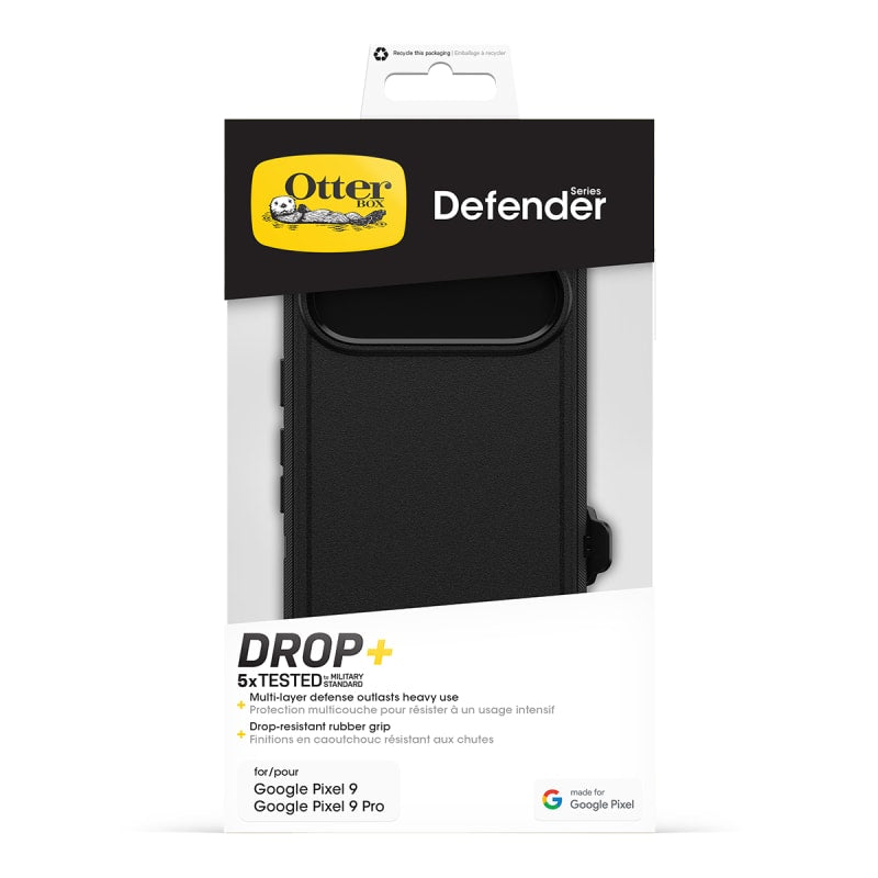 OtterBox Defender Rugged Cases for Google Pixel 9 Series - Black