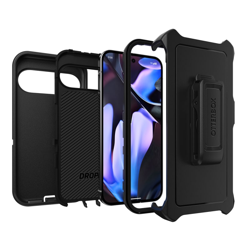 OtterBox Defender Rugged Cases for Google Pixel 9 Series - Black
