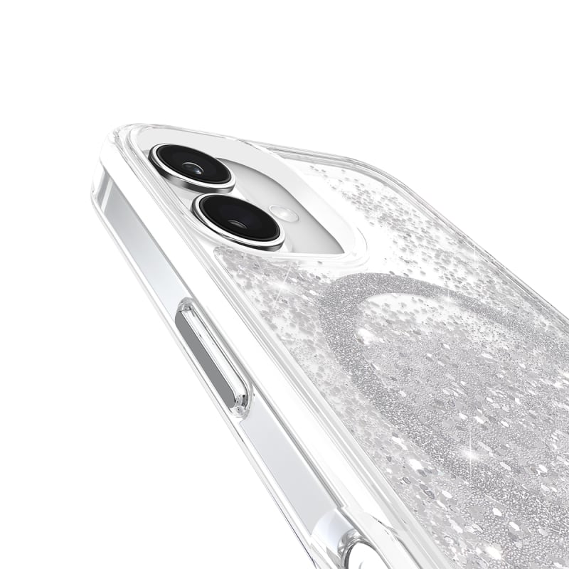 Case-Mate Waterfall Glitter MagSafe Case & Drop Protection iPhone 16/17 Series