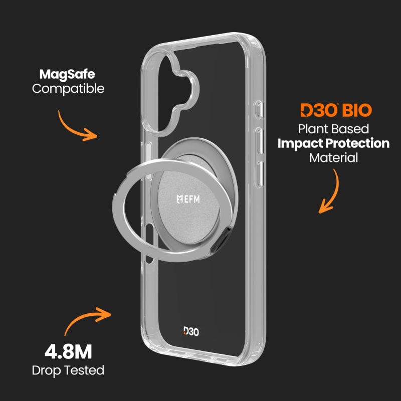 EFM Alta Case with D3O Bio for iPhone 16, 17 Series