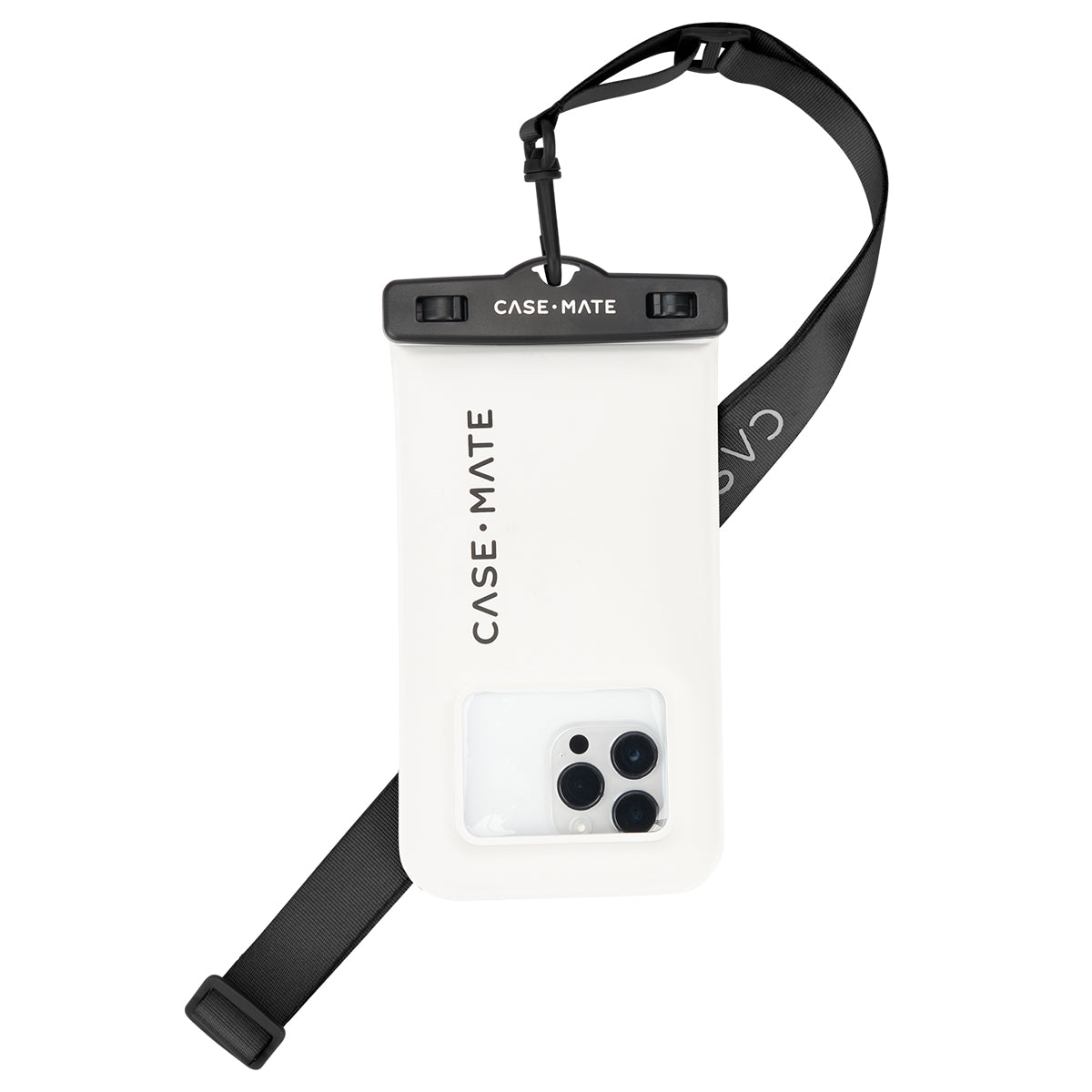 Case-Mate Waterproof Floating Pouch – Universal Fit, Sand Dollar & Soap Bubble
