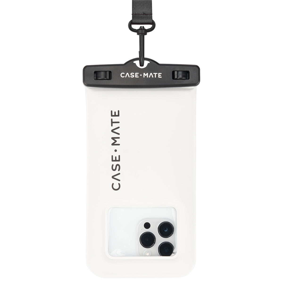 Case-Mate Waterproof Floating Pouch – Universal Fit, Sand Dollar & Soap Bubble