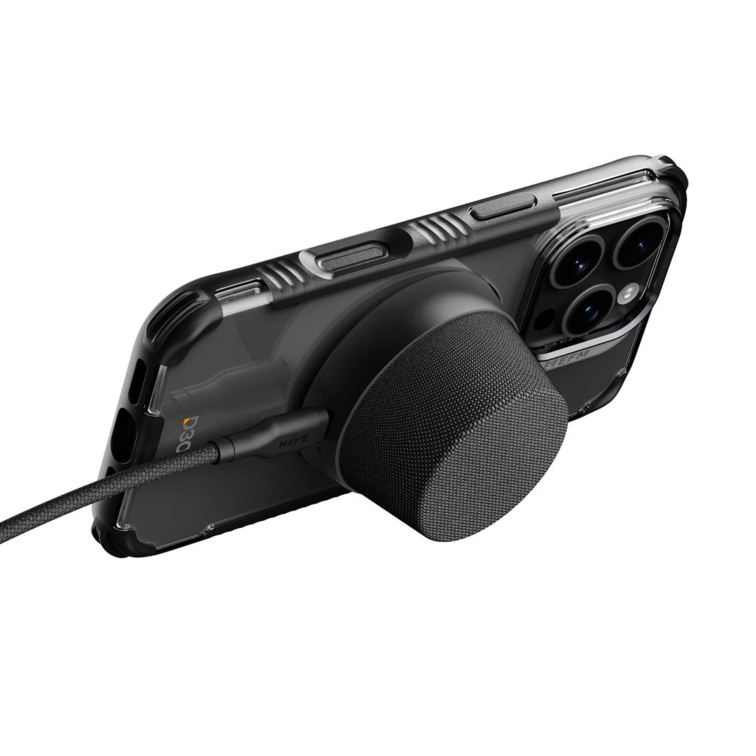 EFM Cloudbreak Mag Pro Bluetooth Speaker with MagSafe & 10W Wireless – Charcoal