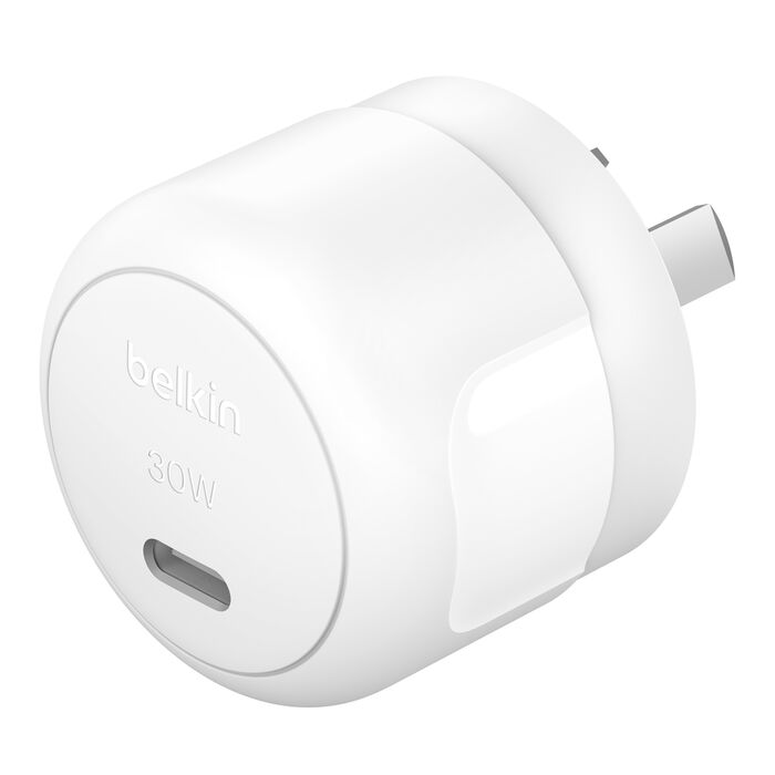 Belkin BoostCharge 30W Wall ChargerWith USB-C Output - White