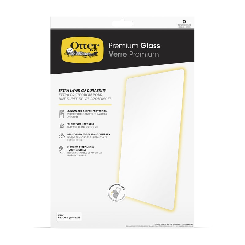 OtterBox Premium Glass Screen Protectors for iPad