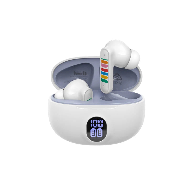DULL Co. TWS Earbuds With Digital Display Charging Case