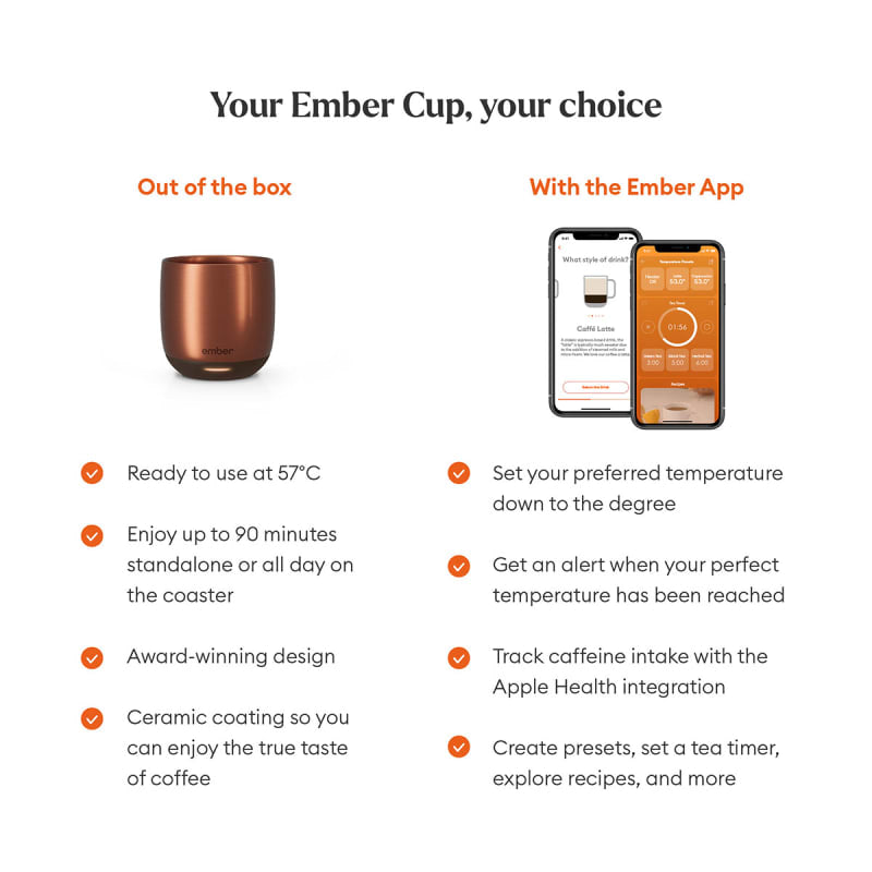 Ember Cup 6 oz (178 ml) - Copper
