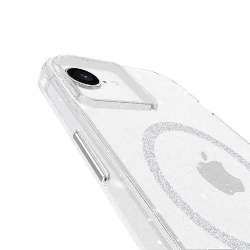 Case-Mate Twinkle MagSafe Case Suits iPhone 17e/16e/15/14/13 - Twilight Silver