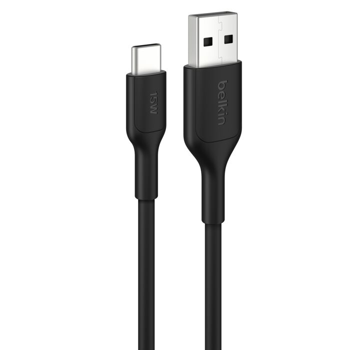 Belkin Boost Charge USB-A to C Cable - 2m Universally compatible - Black