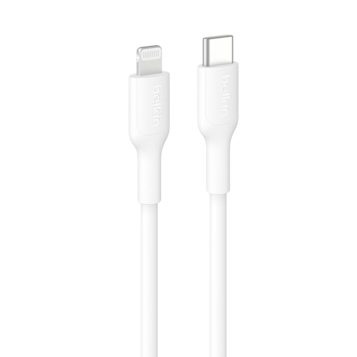 Belkin BoostCharge USB-C to Lightning Cable 1M Length - White